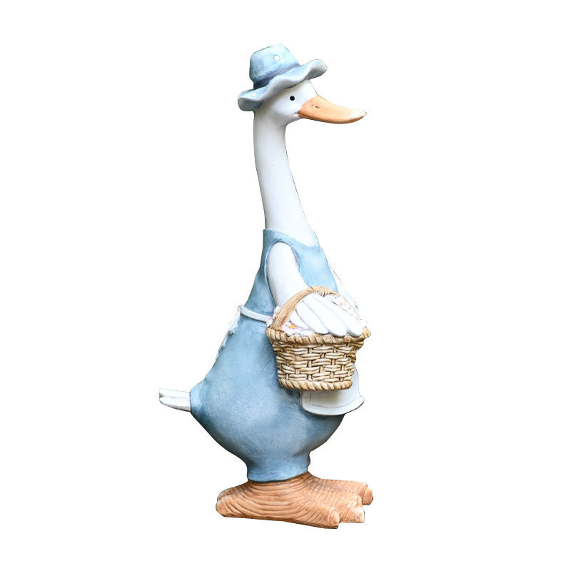 Nordic Duck Decorations, Home Accessories, Outdoor TV Cabinet Porch Decorations