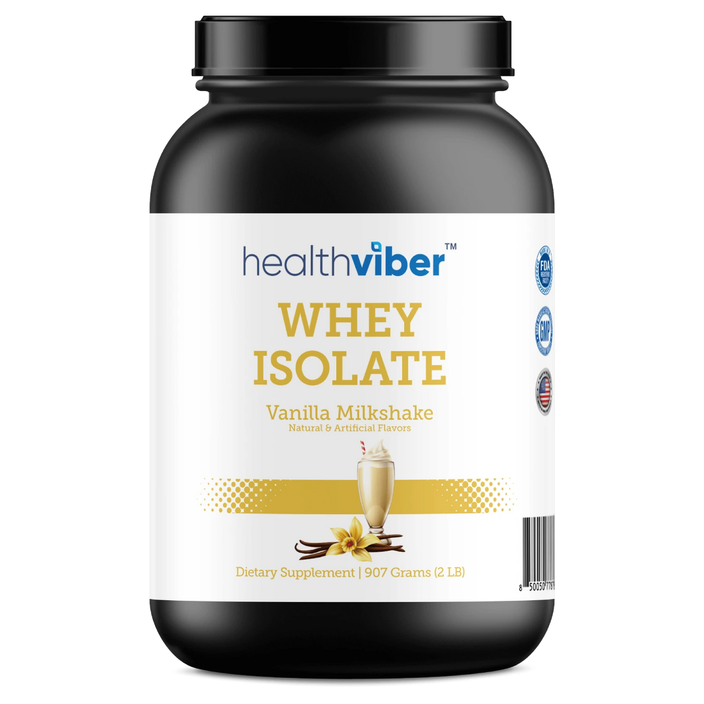 100% Whey Isolate (Vanilla Milkshake)