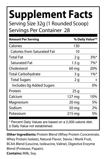 Whey Protein 2LB (Vanilla Milkshake)