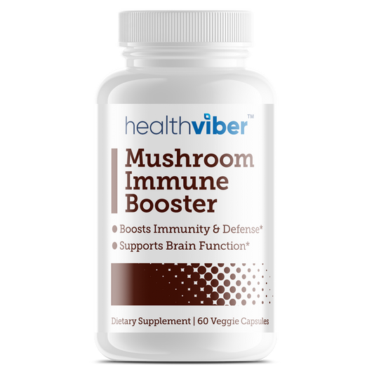 Mushroom Immune Booster: Chaga, Cordyceps, Reishi and Lion’s Mane