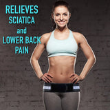 Waist Sacroiliac Hip Belt Si Joint Support Belt Hip Brace for Alleviates Sciatic, Pelvic, Lowe Back, Lumbar, Sacral Nerve Pain