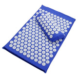 Back Pain Relive Acupuncture Massage Mat with Pillow 62*38cm