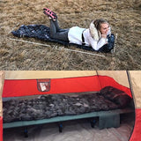 Outdoor Sleeping Pad Camping Inflatable Mattress with Pillows